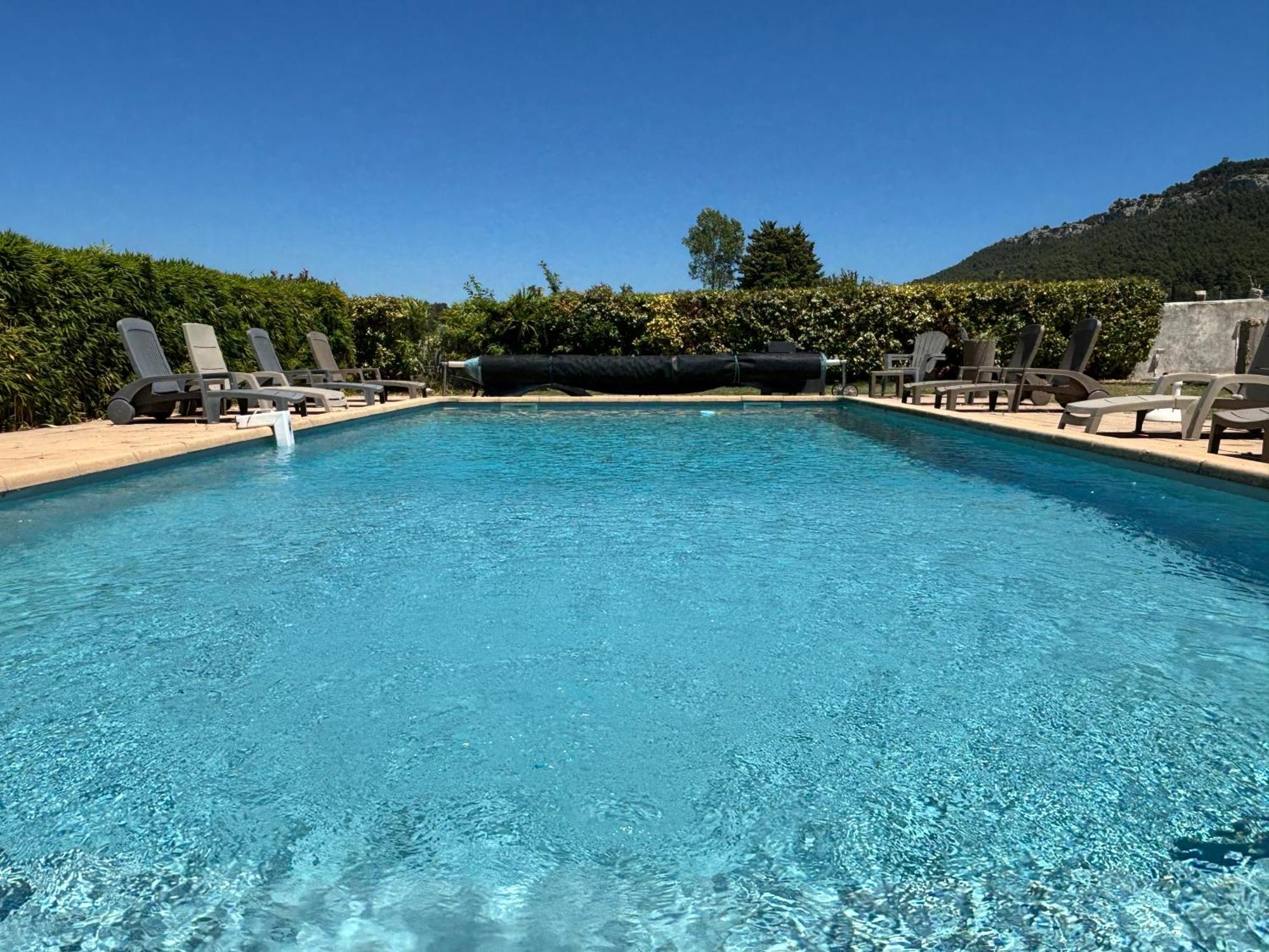Appart. 4 Pers A 6 Kms De Cassis Avec Acces Piscine Roquefort-la-Bédoule Zewnętrze zdjęcie